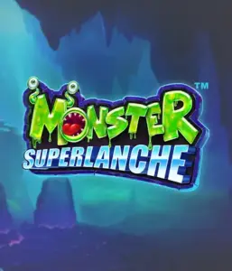 Explore the mysterious depths with Monster Superlanche slot by Pragmatic Play, showcasing a bright and whimsical monster logo against a foggy cave background. This graphic captures the fun and excitement of a monster-themed game, ideal for players who love fantasy, delivering a unique adventure. 