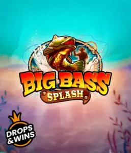 Explore the action-packed adventure of Big Bass Splash slot by Pragmatic Play, showcasing a dynamic fish splashing out of water. This image captures the essence of fishing with vivid graphics and lively typography. Perfect for those who love fishing-themed games, delivering a thrilling experience. 