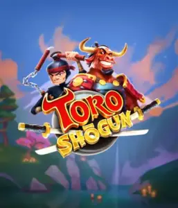 Enter the dynamic world of the Toro Shogun game by ELK Studios, highlighting a fearless samurai and a charismatic red bull teaming up on an adventure. This image portrays the blend of fantasy with traditional Japanese elements, set against a peaceful forest backdrop. Great for players who love innovative themes, delivering a captivating adventure.